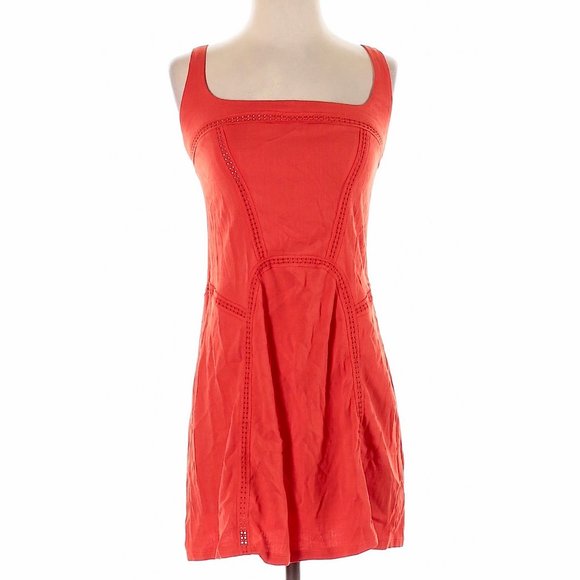 FREE PEOPLE Beyond Me Fit Flare Stretch Mini Dress - Picture 3 of 8